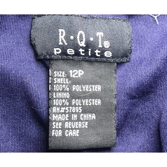 Vintage Y2K Blue Boho Fairy Grunge Low Rise Cottage Chiffon Midi Skirt / Sz: 12 - Picture 5 of 5